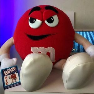 Red M&M Plush from Mars Inc. (2001)